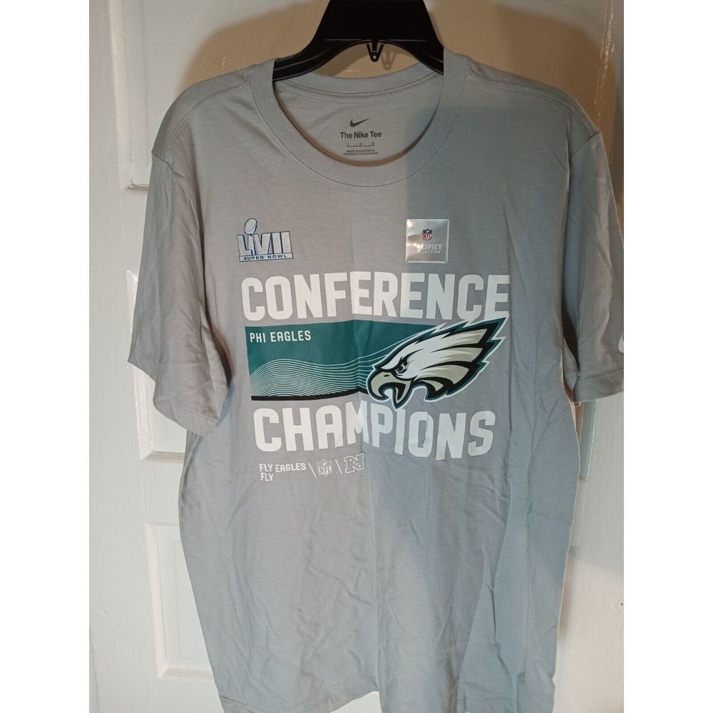 Philadelphia Eagles NFL AUT Nike-Tee (L) SUPER BOWL 52 CONFERENCE CHAMPS